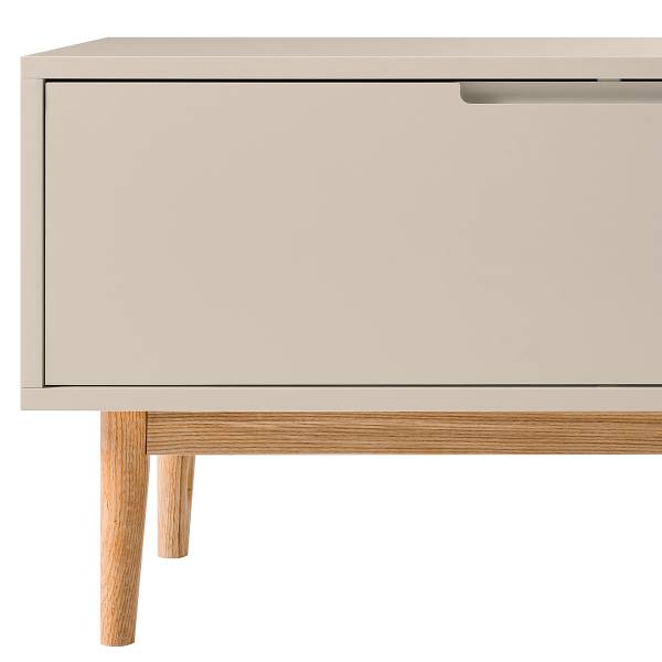 Garderobenbank LINDHOLM - Taupe