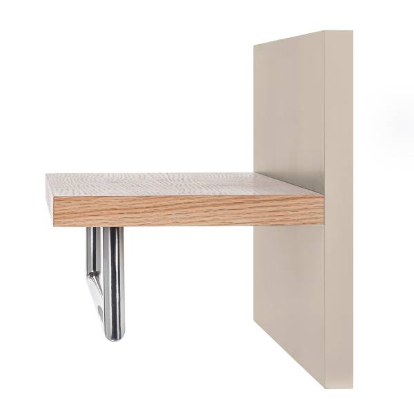 Wandgarderobe LINDHOLM - Taupe