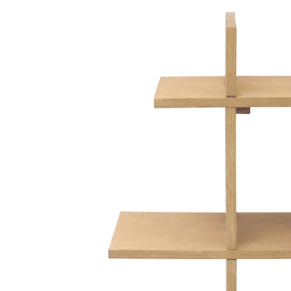 Furniertes Tassenregal SONDEY Typ A - Tanne