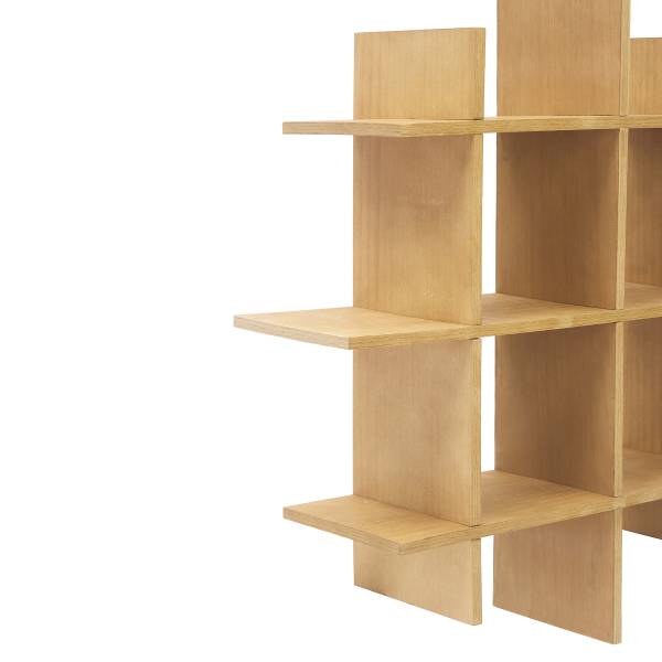Furniertes Tassenregal SONDEY Typ A - Tanne