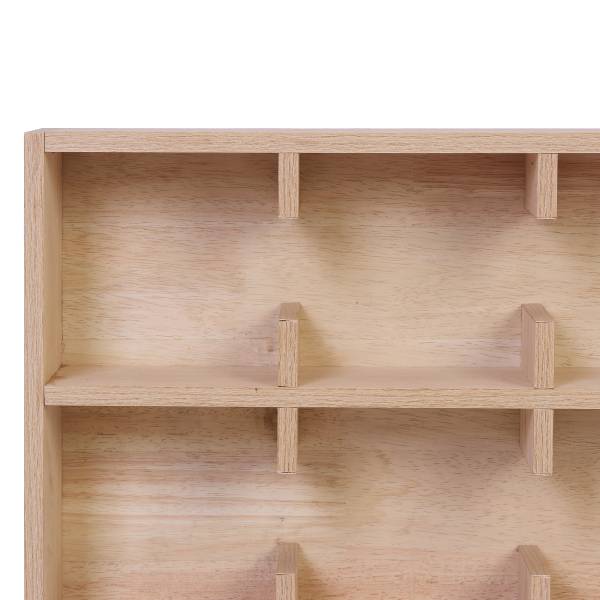 Furniertes Tassenregal SONDEY Typ B - Tanne - Höhe: 48 cm
