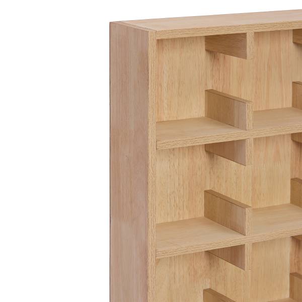 Furniertes Tassenregal SONDEY Typ B - Höhe: 79 cm