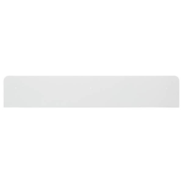 Wandboard Beikou Typ B - Metall - Weiß - 100 x 18 cm
