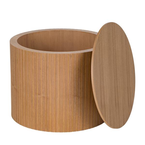 Couchtisch Moween 2er-Set - Echtholzfurnier - Esche Hell