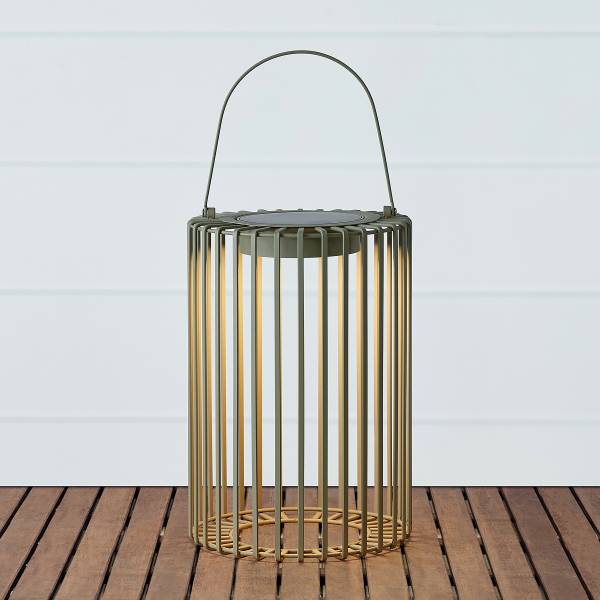 LED-Solarlaterne Cavia - Eisen - 1-flammig - Grün