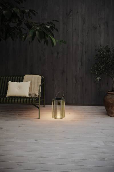 LED-Solarlaterne Cavia - Eisen - 1-flammig - Grün