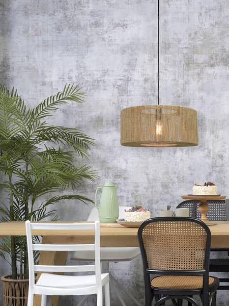 Pendelleuchte Iguazu Typ A - Beige - Jute - 50 x 22 x 50 cm