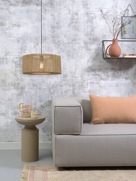 Pendelleuchte Iguazu Typ A - Beige - Jute - 50 x 22 x 50 cm