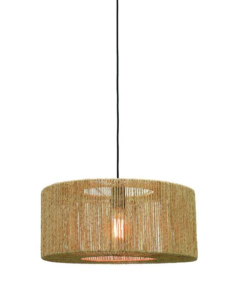 Pendelleuchte Iguazu Typ A - Beige - Jute - 50 x 22 x 50 cm