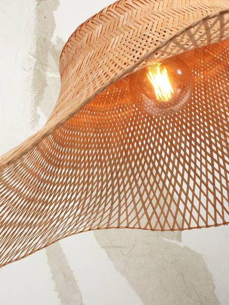 Deckenleuchte Ibiza Typ A - Bambus - 1-flammig - Beige