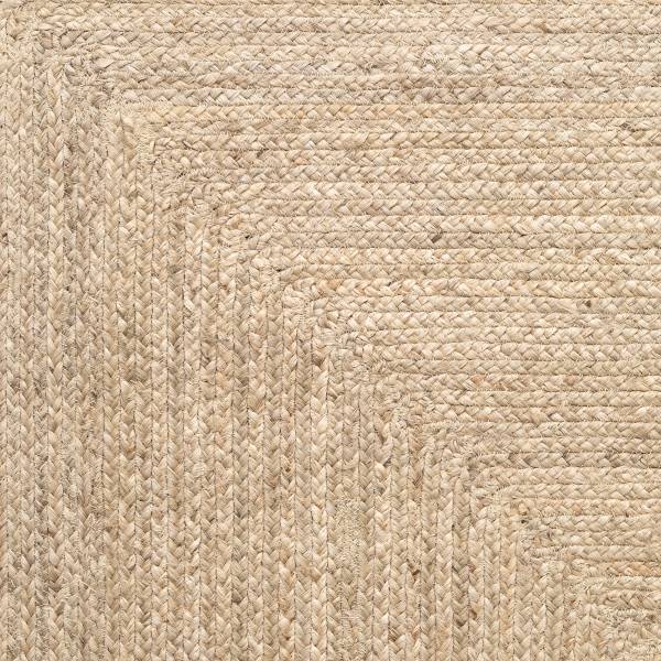 Juteteppich Sharmila - Jute - Beige - 60 x 90 cm
