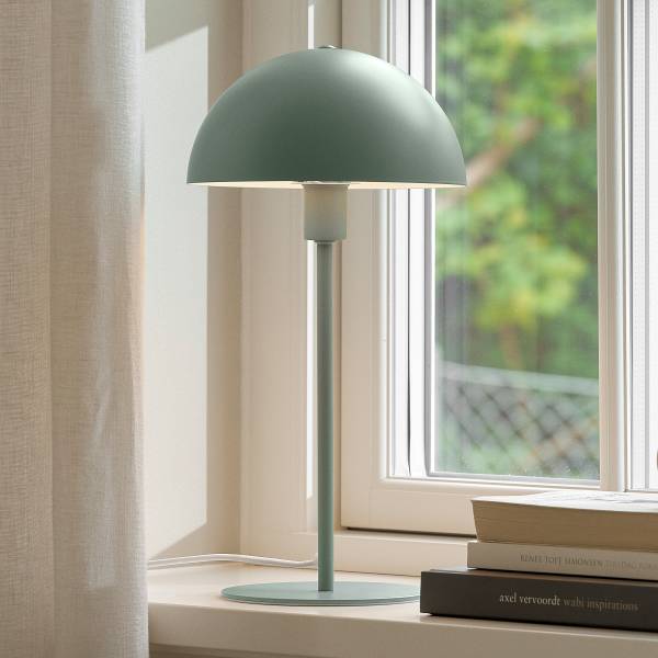 Outdoor-Tischleuchte Ellen - Grün - Aluminiumguss - Polycarbonat - 20 x 40 x 20 cm