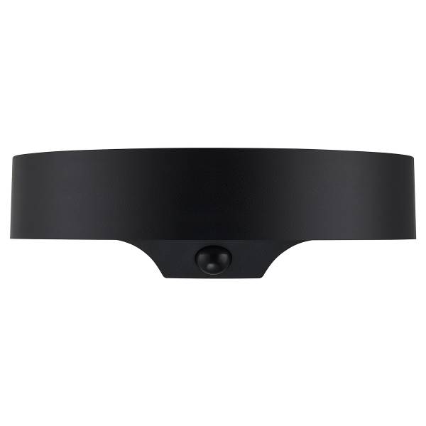 Solar-Wandleuchte Monay Typ A - Schwarz - Polycarbonat - 25 x 7 x 13 cm