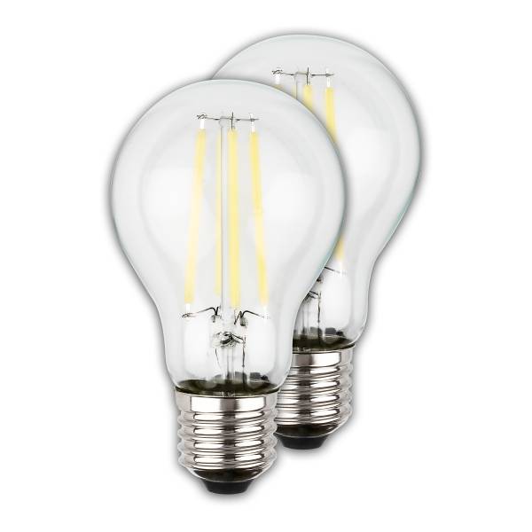 Leuchtmittel Bulba Typ B 2er-Set - Klarglas - Transparent