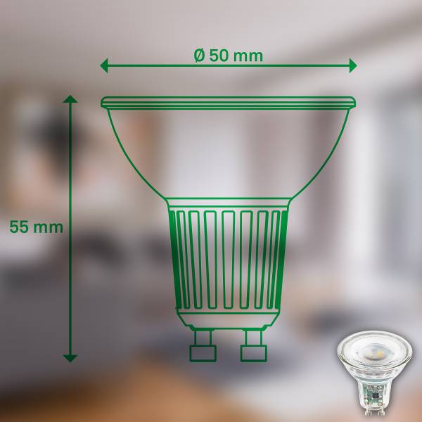 Leuchtmittel Bulba Typ F 2er-Set - Klarglas - Transparent
