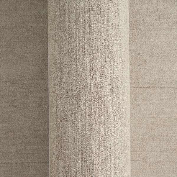 Vliestapete Hoa Stoff-Optik - Vlies - Beige