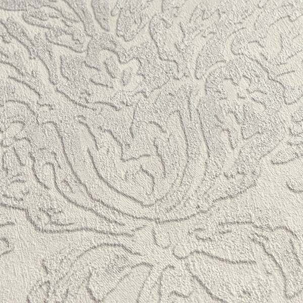 Vliestapete Hoa Luxus Ornamente - Vlies - Sandgrau