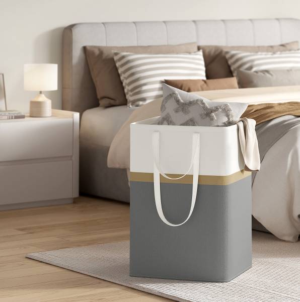 Wäschekorb Abumi 2er-Set - Grau