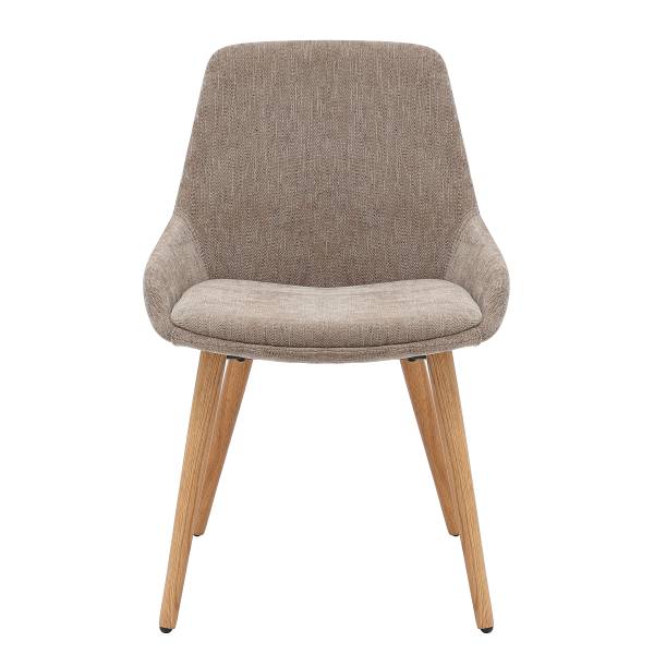 Polsterstuhl LAKINS 2er-Set - Taupe
