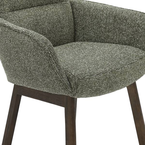 Armlehnenstuhl CHAGAS - Olivgrün