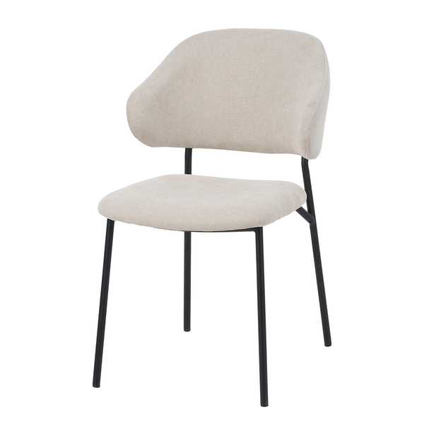 Polsterstuhl Meramo 4er-Set - Beige