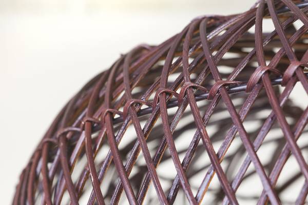 Deckenleuchte Arizona - Bambus - 1-flammig - Dunkelbraun