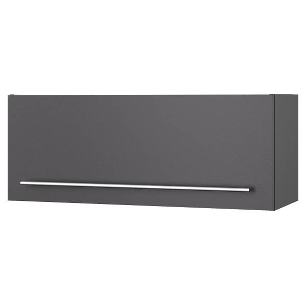 Hängeschrank Venezia mit Klapptür - Anthrazit - Breite: 90 cm