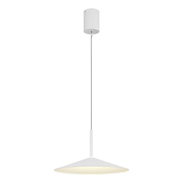 LED-Pendelleuchte Lampone Typ A - Eisen / Acrylglas - 1-flammig - Weiß