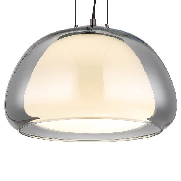 LED-Pendelleuchte Avila - Rauchglas / Eisen - Flammenanzahl: 1