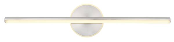 LED-Wandleuchte Pepe Typ A - Acrylglas / Eisen - 1-flammig - Silber