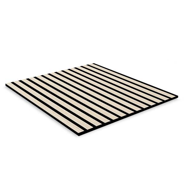 Furniertes Akustikpaneel Noio Typ A - Eiche Hell - 52 x 52 cm