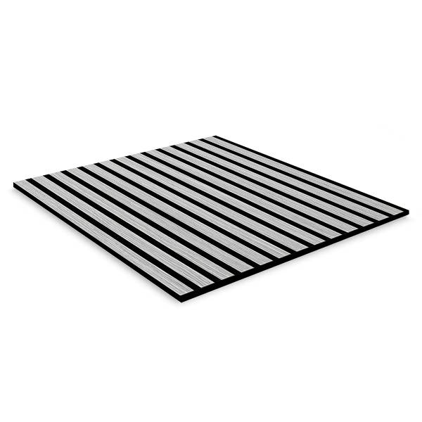Furniertes Akustikpaneel Noio Typ A - Eiche Grau Dekor - 52 x 52 cm