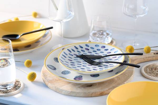 Tellerset Maisie 12-teilig - Steinzeug