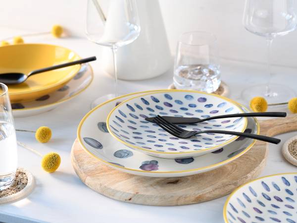 Tellerset Maisie 12-teilig - Steinzeug