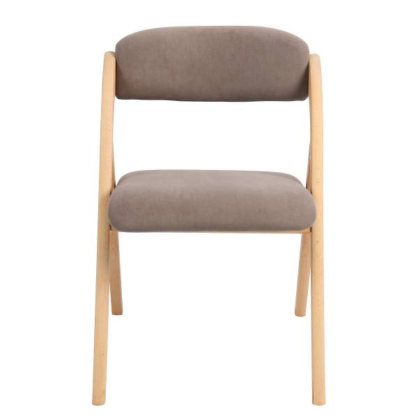 Esszimmerstuhl Aokri 2er-Set - Taupe