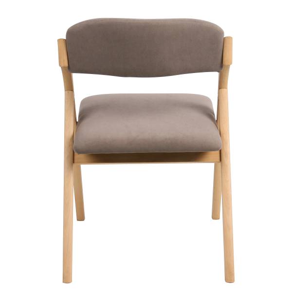 Esszimmerstuhl Aokri 2er-Set - Taupe