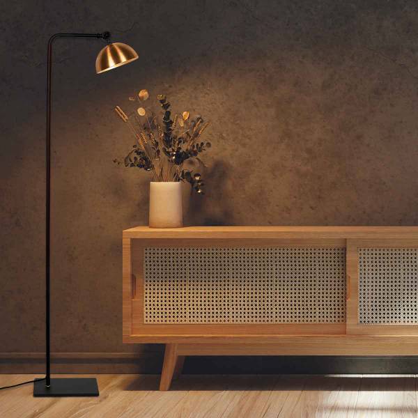 Stehleuchte Preco Typ C - Kupfer - Aluminium - 16 x 133 x 34 cm