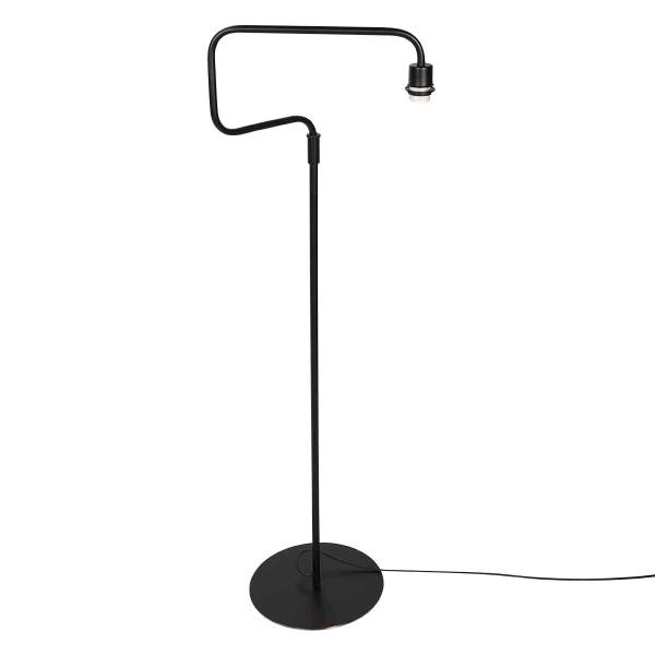 Bogenleuchte Bloeba Typ A - Schwarz - Aluminium - 35 x 165 x 66 cm