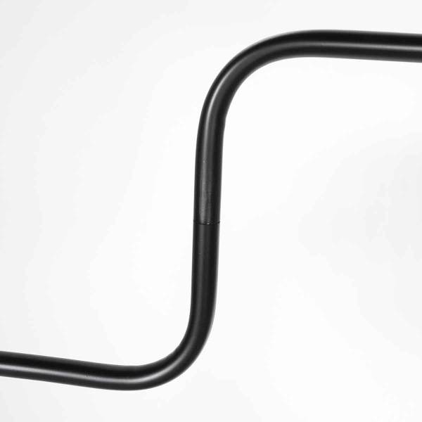 Bogenleuchte Bloeba Typ A - Schwarz - Aluminium - 35 x 165 x 66 cm