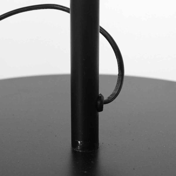 Bogenleuchte Bloeba Typ A - Schwarz - Aluminium - 35 x 165 x 66 cm
