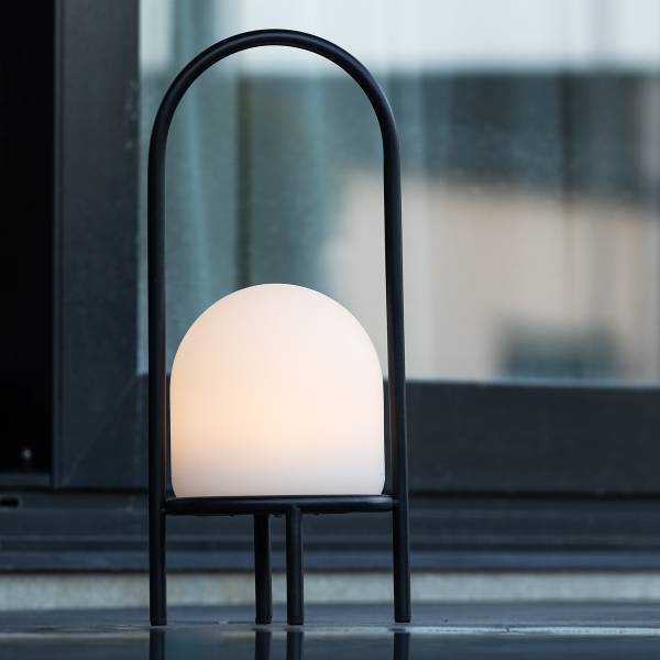 Solar-Wegeleuchte Colie Typ B - Schwarz - Stahl - 19 x 43 x 19 cm