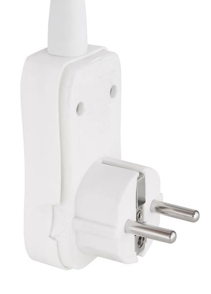 Wandleuchte Robby Typ A - Eisen / Acrylglas - 1-flammig - Weiß