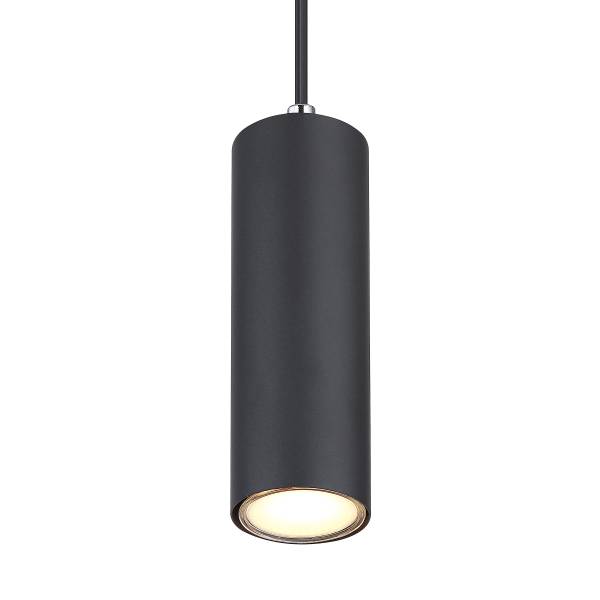 Pendelleuchte Robby Typ B - Eisen - 1-flammig - Schwarz