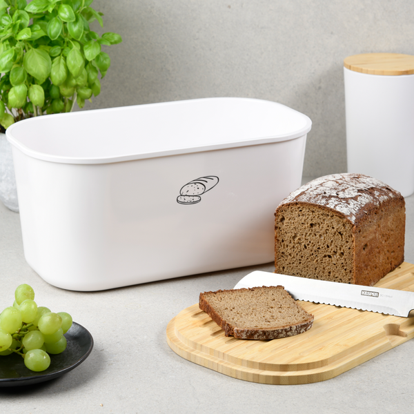 Brotkasten Ozomu - Melamin - Weiß