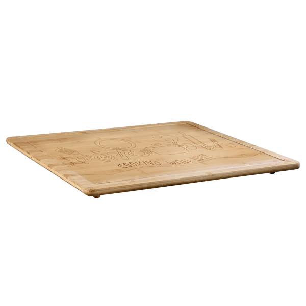 Herdabdeckung Pojok - Bambus - Beige
