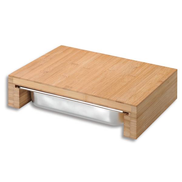 Schneidebrett Arege 2-teilig - Bambus - Beige