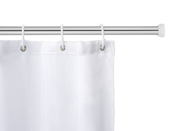 Teleskop-Duschstange Touws - Aluminium - Silber