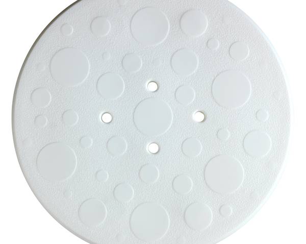 Duschhocker Secura - Aluminium - Weiß