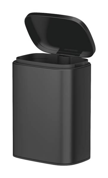 Kosmetikeimer Sare - Stahl - Schwarz