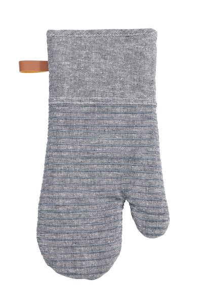 Topfhandschuhe Ada Typ B - Baumwollstoff / Silikon - Grau
